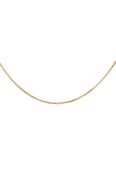 POLO&SKY Erkek  Gold  Çelik Zincir Kolye