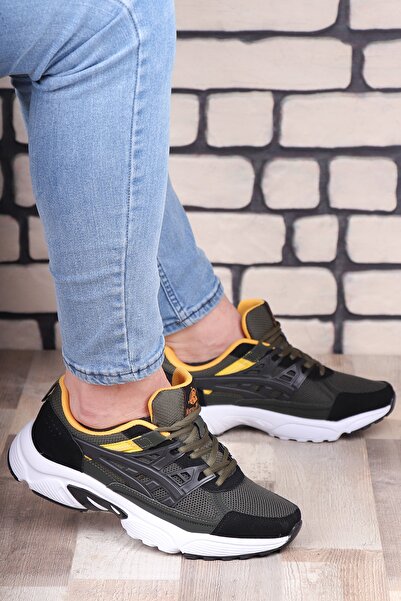 NORTH OF WILD Unisex Haki North Of Wild Jelventure Akıllı Tabanlı Spor Ayakkabı