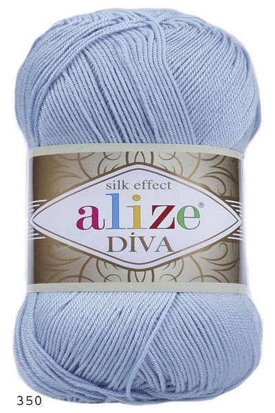 Alize Sea Blue Diva 350 (pachet de 5)
