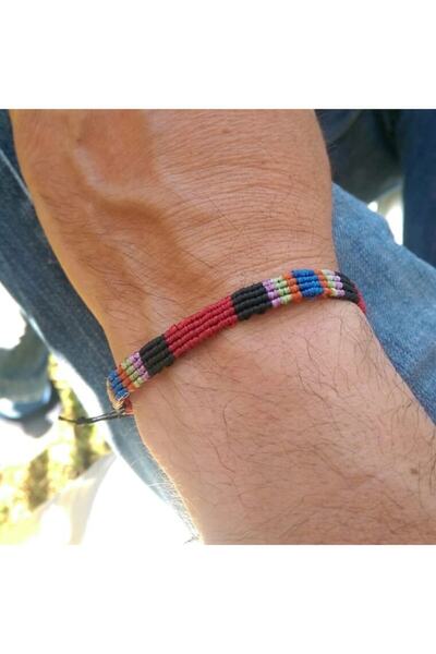 Pötikare Butik Atölye Men's Bracelet Adjustable Unisex Bracelet