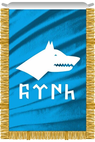 Rekbay Saçaklı Göktürk Flaması Bayrağı 70x105cm