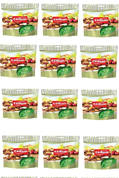 Tadım Çiğ Karışık Kuruyemiş Naturel 75 Gr X 12 Adet