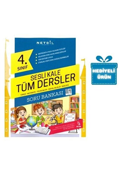 Netbil Yayınları Netbil 4.sınıf Tüm Dersler Soru Bankası