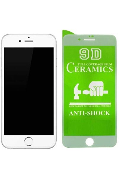 JACQUELYN Iphone 7 Plus/8 Plus Ultra Esnek Seramik Nano 9d Full Premium Tam K...