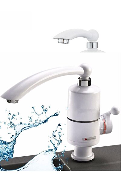 Relax Elektrikli Su Isıtıcı Musluk Anında Sıcak Su Eviye Bataryası