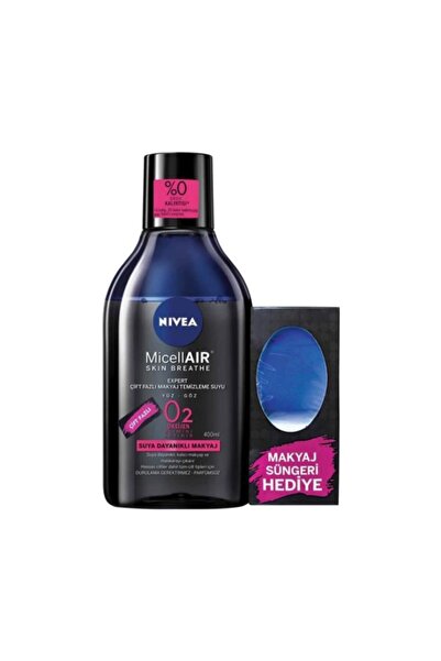 NIVEA Makyaj Temizleme Suyu ve Makyaj Süngeri 400 ml