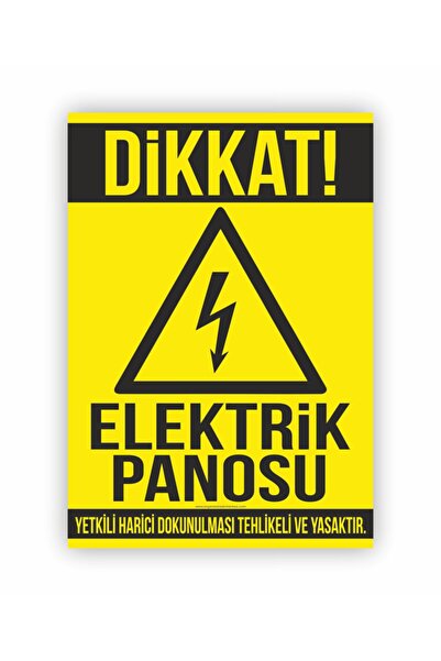 Generic Brand Electrical Panel Warning Label 2 Pieces