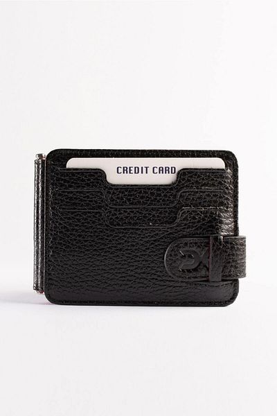 DK LEATHER Πορτοφόλι Unisex Paris Γνήσιο Δερμάτινο Δίχρωμο Πορτοφόλι θήκης για κάρτες με λαβή χρημάτων
