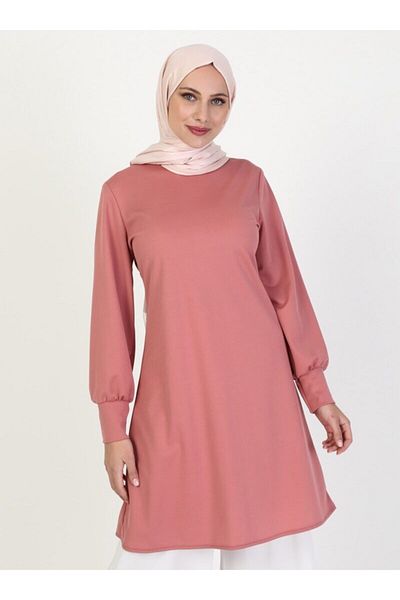 ZENANE Women's Powder Sleeve Detailed Tunic