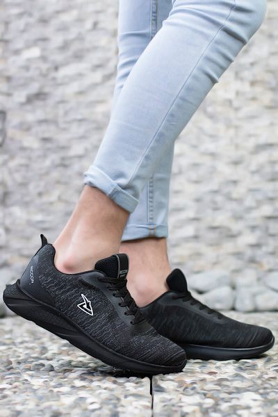 Riccon Unisex černé tenisky0012355