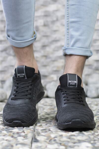 Riccon Unisex černé tenisky0012355