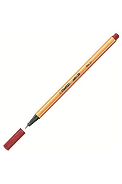 Stabilo Point 88 Koyu Kırmızı Keçe Uçlu Kalem 88/50