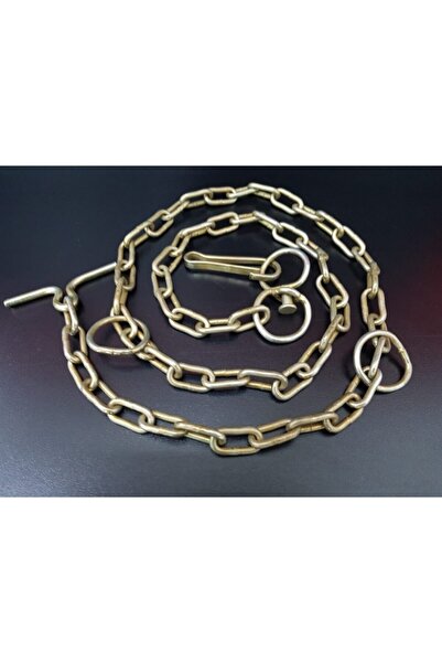 Doğalsan Tarım Köpek Zinciri 1 Adet 150 Cm Köpek Bağlama Zinciri Köpek Gezdirme Zinciri Köpek Zincir