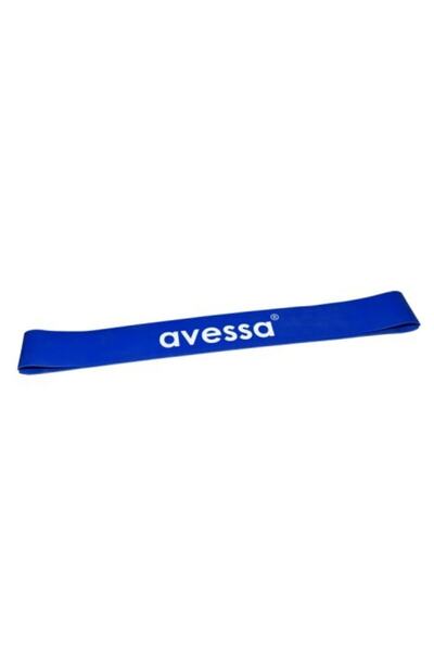 AVESSA Aerobik Band Sert Direnç - Direnç Lastiği - Pilates Lastiği - Fizik Tedavi Lastiği