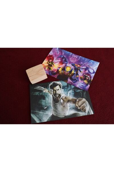 Karınca Piercing Σετ καρτ ποστάλ με αφίσα ταινίας X Men Logan Wolverine