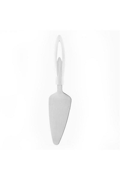 Neptüns Metal Cake Spatula with White Handle 4 Pieces