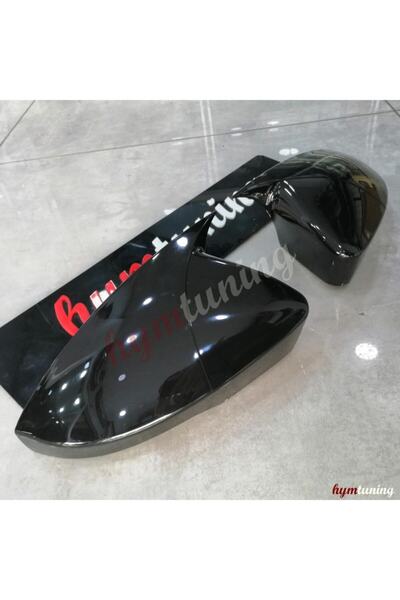 HYM TUNİNG Skoda Octavia Mk3 2015+ Yarasa Ayna Kapağı - Parlak Siyah