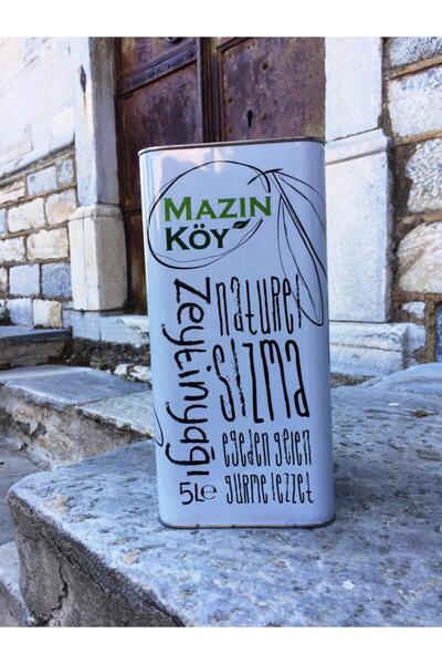 MAZINKÖY ZEYTİNYAĞI Yeni Sezon Soğuk Sıkım Erken Hasat Zeytinyağı 5 Litre