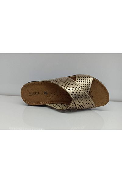Muya Anatomical Leather Slippers