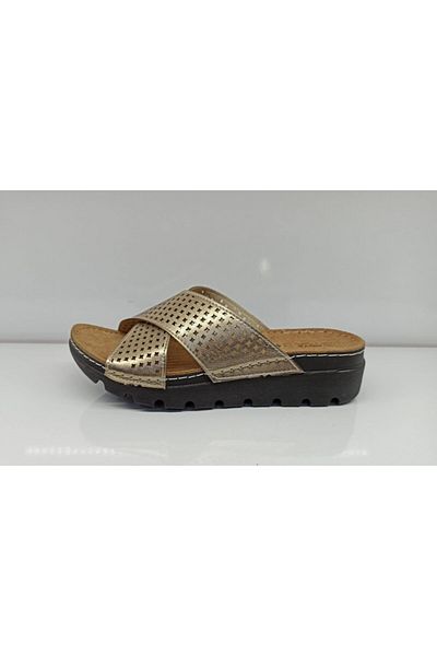 Muya Anatomical Leather Slippers