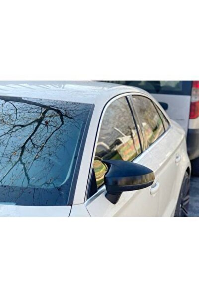 HYM TUNİNG Audi A3 8v Yarasa Ayna Kapağı, Parlak Siyah, Abs Plastik
