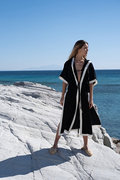Pambuck Troya Kaftan Siyah