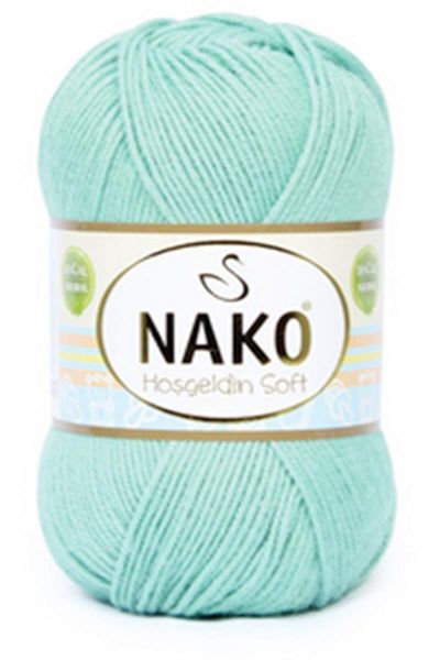 NAKO Welcome Soft Baby Wool Hand Knitting Yarn 100 Gr