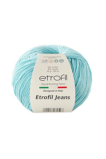 Etrofil Дънки от прежда Punch and Amigurumi 052 Светло сини