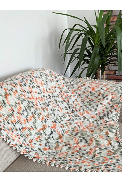 EL EMEĞİ TASARIM Renkli Bebek Battaniyesi