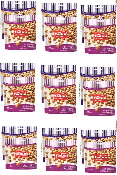 Tadım Cocktail Mixed 75 Gr X 9 Pieces Yellow Chickpea Double Roasted 90 Gr X 9 Pieces