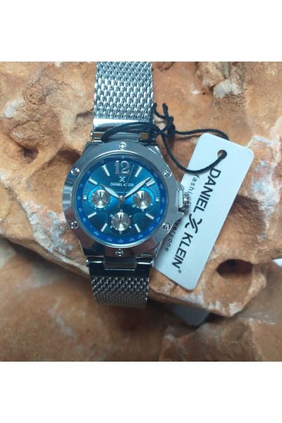 Daniel Klein Women's Silver Color Wristwatch Dk102-011785e