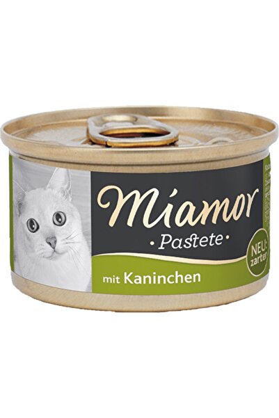 Miamor Mıamor Pastete Tavşanlı Kedi Konservesi 85 G 6 Adet