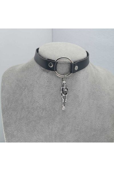 Fugusugu Gothic Skelton Choker
