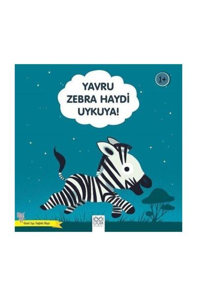 1001 Çiçek Kitaplar Yavru Zebra Haydi Uykuya