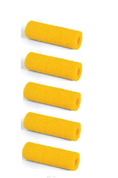 İzmir Fırça 10 Cm Coral Roller 5 Pieces (Grainy Paint Roller)
