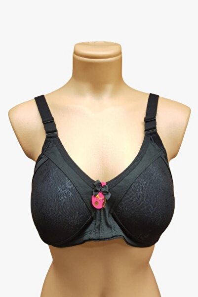 AtaGiyim Жіночий бюстгальтер без кісточок з жакардовим мереживним візерунком