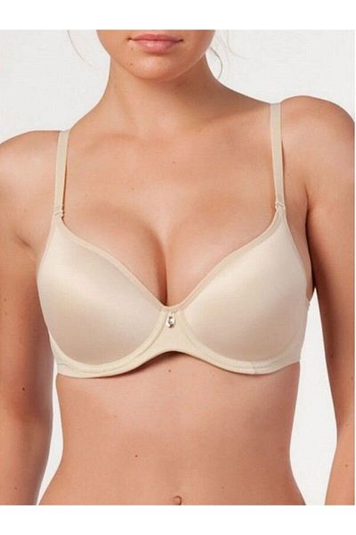 Le Jardin Γυναικείο Σουτιέν Fanetta Soft Cup Stone χωρίς επένδυση 9405