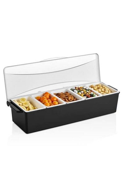 Zicco 5 Compartment Bar Container with Lid