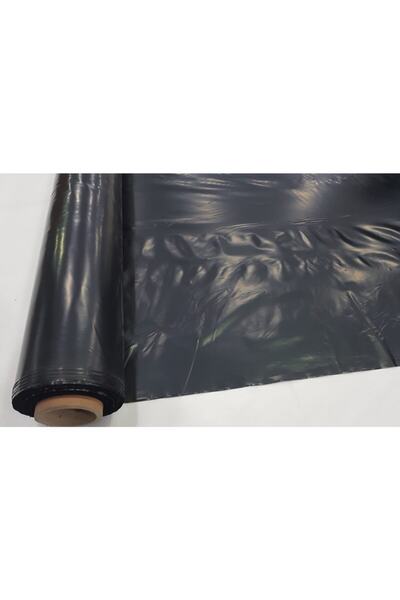 Doğalsan Tarım Malç Naylonu Uzunluk 10 Metre Eni 130 Cm Çilek Naylonu Malç Örtüsü Çilek Örtüsü Siyah Malç Naylon