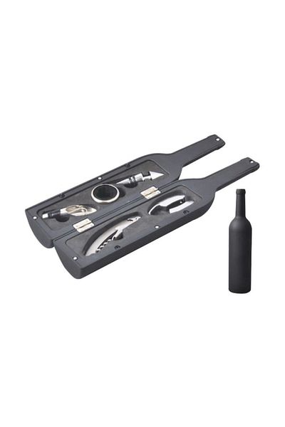 Touch Me 5 Piece Opener Corkscrew and Wine Accessory Set