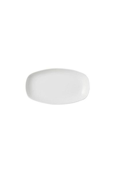 Porland 15 Cm Wide Lebon White Boat Plate