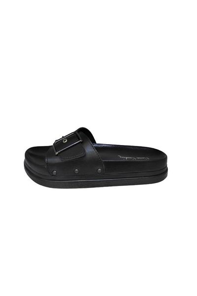 Pierre Cardin Hasan Şebay PC 6787 Ορθοπεδικές Καθημερινές Δερμάτινες Παντόφλες