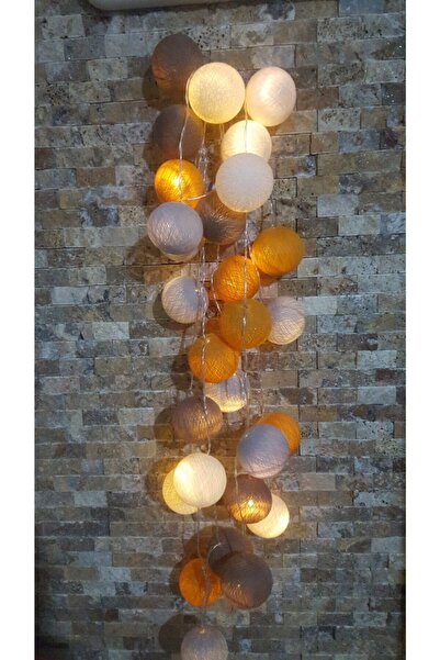 Işıklıtoplardükkanı Montessori Işıklı Top Led Aydınlatma Dekoratif Gece Lamba...