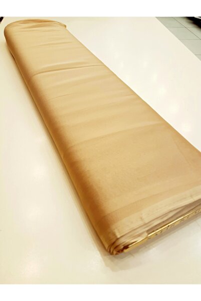 Safir Kumaş Altın Janjan Şifon Kumaş 1 Metre