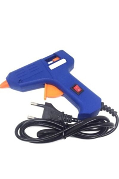 Genel Markalar Mavi Koruma Anahtarlı Sıcak Silikon Tabancası ve Mum Silikon 1...