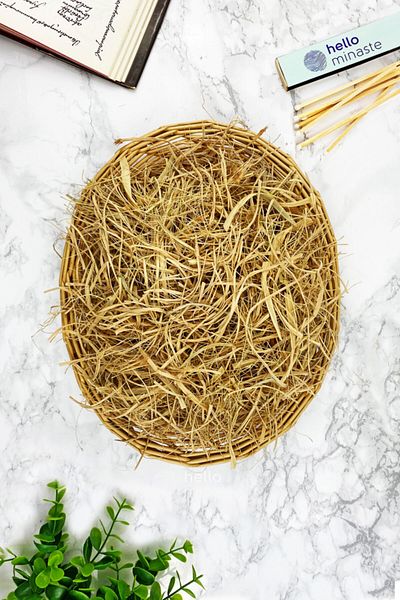Hello Minaste Natural Raffia Decoration Thread - Banana Fiber - 100gr