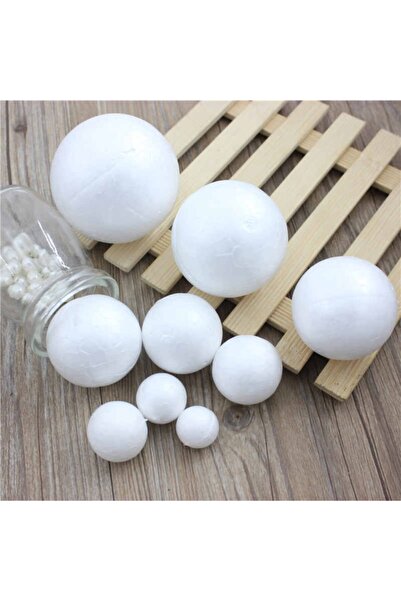 Aker Hediyelik Strafor Top Küre Köpük Strafor Toplar 3 Adet 12cm Strafor Yuva...