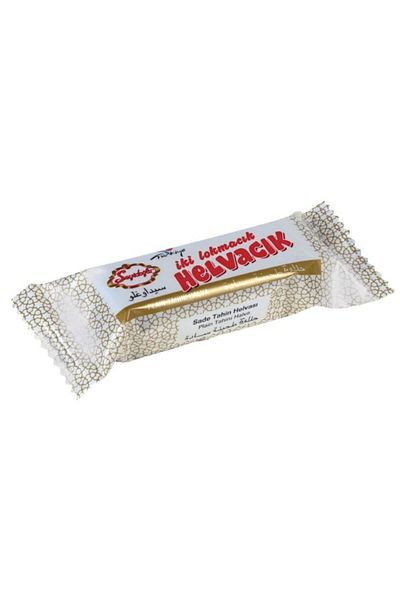Seyidoğlu Helvacık Plain Tahini Halva - 40 Gr 96 Pieces