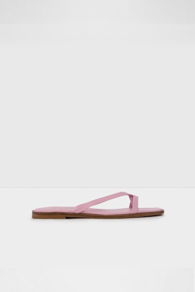 Aldo Kederı-tr-hakiki Deri Pembe Kadın Terlik
