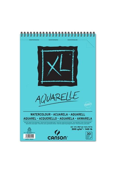 Canson Xl Aquarelle 30syf A4 300gr